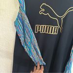 COOGI PUMA Sweatshirt Long Sleeve Shirt Black Dress - Women's Size XS Multicolor Photo 4