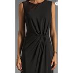 Halston Heritage  Cheer Contrast‎ Gown Sleeveless Formal Dress in Black, Size 4 Photo 10