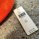 Anthropologie  Terry Icon Baseball Cap in Orange NEW Photo 2