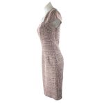 Grace Karin NEW Women's Pink Tweed Cap Sleeve Knee Length Pencil Sheath Dress S Photo 1