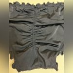 Shade & Shore  Women’s Black Ruffle Bikini Bottom - Size Small - VGUC Photo 2