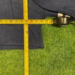 SheIn  navy blue and white cropped hoodie with striped sleeves (S) Photo 2