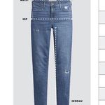 Levi's 721 high rise skinny jeans size 27x28 Photo 5