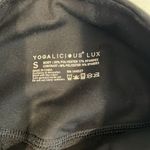 Yogalicious  Black Camo Leggings Size Small EUC Photo 6
