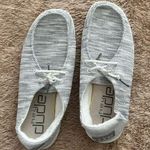 Hey Dude  Women's Light Gray Slip-On Loafers Photo 0