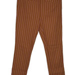 Anthropologie Pants Womens 2 Burnt Orange Pink The Essential Slim Trouser Pants Photo 0