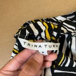 Trina Turk  Pattern Ruffle Cap Sleeve Blouse Photo 5