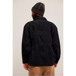 Free People  Arya Cargo Utility Jacket in Black Oversized Size XL Grunge 90s Photo 6