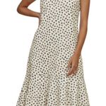 Hunter Bell Sleeveless Jensen Midi Dress Cream Black Size XS Photo 0
