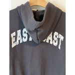 Full Tilt  Hot Topic Hoodie Jacket Womens L Gray Zip Up East Coast Embroidery NWT Photo 9