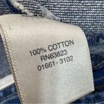 Christopher & Banks  Denim A Line Skirt Blue 4 Knee‎ Length Photo 9