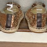 Etienne Aigner Tan and Cream Ballet Espadrille Flat Size 7 Photo 8