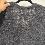 Free People  Charcoal Knit Cardigan Over Size Photo 7