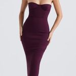House Of CB Lucia Plum Strapless Dress L+ Photo 1