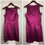 8 Metallic purple tank strap mini wiggle dress Size 10 Photo 1
