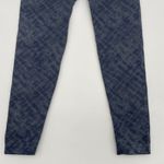 Spanx Look At Me Now Leggings Seamless Size Large Indigo Gray Tie-Dye Cropped Photo 10
