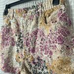 Pilcro Anthropologie  Floral Scrunchy Shorts Denim Boho Medium Photo 4
