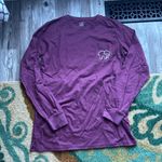Ivory Ella  Maroon Long Sleeve Tee Photo 0