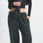 SKIMS  Cotton Fleece Straight-Leg Pants S Photo 0