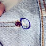 7 For All Mankind High Waist Skinny Jean
Exposed Button Fly in light wash Sz 29 Photo 4