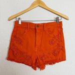 Wildfox  HELENA floral denim shorts Photo 0