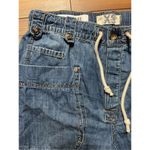 We The Free Cargo Jeans Elastic Waist With Tie Front & Pockets size XS c… Photo 10