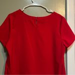 Faded Glory  Blouse Brilliant Red L Photo 5