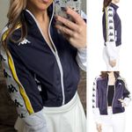 Kappa NEW  222 Banda 10 Antey Cropped Jacket Xs y2k track Photo 1