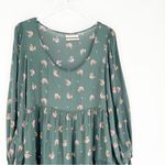 Urban Outfitters ‎ Outfitters Mindy Floral Mini Dress L Green Photo 3