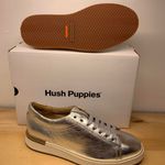 Hush Puppies NIB  - Sabine -Sz 7.5 -Silver Metallic Photo 6