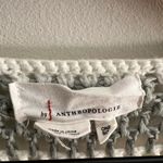 Anthropologie  Eliza Crochet Longline Duster Color Block Cardigan rainbow Photo 4