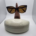 Coach Dark Tortoiseshell Prescription Sunglasses Frames & Case Photo 0