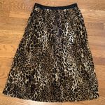 Essue animal print elastic waist midi skirt size Large Photo 5
