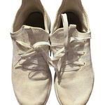 Adidas  Cloudfoam Pure Shoes‎ Womens Size 8 White Knit Lace Up Running Athletic Photo 0