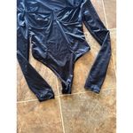 SKIMS Glissenette Long Sleeve Bodysuit Onyx Size XS Photo 5