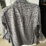 Lovestitch Women’s Leopard Button Down Shirt Photo 1