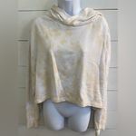 Fabletics Women’s Sz L Honey Milk Magma Eco-Conscious Cropped Tie Dye Hoodie Photo 5