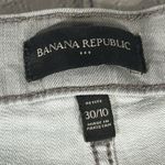 Banana Republic  Gray Denim Jeans Tie High Waist Shorts Size 30 10P 10 Petite Photo 5