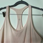 Lululemon  cream blush racer back woven tank sz 4 Photo 2
