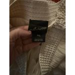 Metrowear New York Metrowear Pleated Chiffon Midi Skirt Beige Pearl Waist PXL Black Size undefined Photo 4