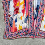 Tolani Collection Multicolor Floral Printed Tropical Open Front Woven Kimono S Pink Photo 5