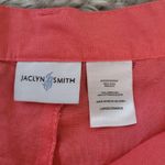 Jaclyn Smith  Rolled Hem Capri Salmon Size Large Photo 1