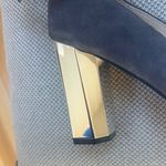 Adrienne Vittadini  Gray Suede Heels with Mirror Heel Photo 5