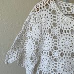 Juicy Couture pretty scalloped knit crochet top Photo 2