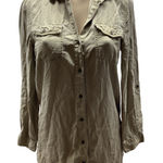 Black Label  C”est Toi Size Medium Long Sleeve Button Down Top. Preloved Photo 0