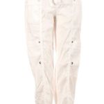 Eileen Fisher linen blend cargo pants size 2P career beachy cruise summer Photo 0