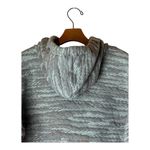 prAna  Sweatshirt Women XL Gray Teal Quilted Organic Cotton Carin Hoodie Gorpcore Photo 3