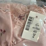 Aeropostale NWT  Floral Lace Bralette - Light Pink A0205 Photo 4