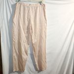 None Women's Silk Pants Soft Peach small Photo 6