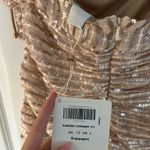 Angel Biba  Sequin Gold Dress Photo 5